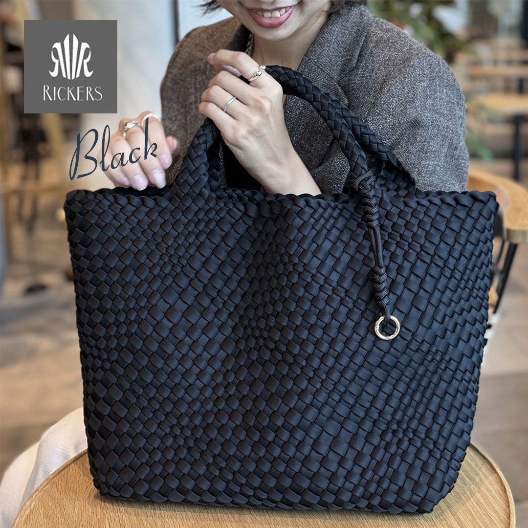 トートバッグ 編み込み レディース おしゃれ ネオプレン バッグ 大容量