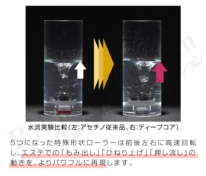 YA‐MAN（ヤーマン） アセチノディープコア ピンク ブラック 2種類の