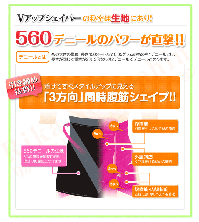 Vアップシェイパー ヒロミ プロデュース エクサ メンズ レディース