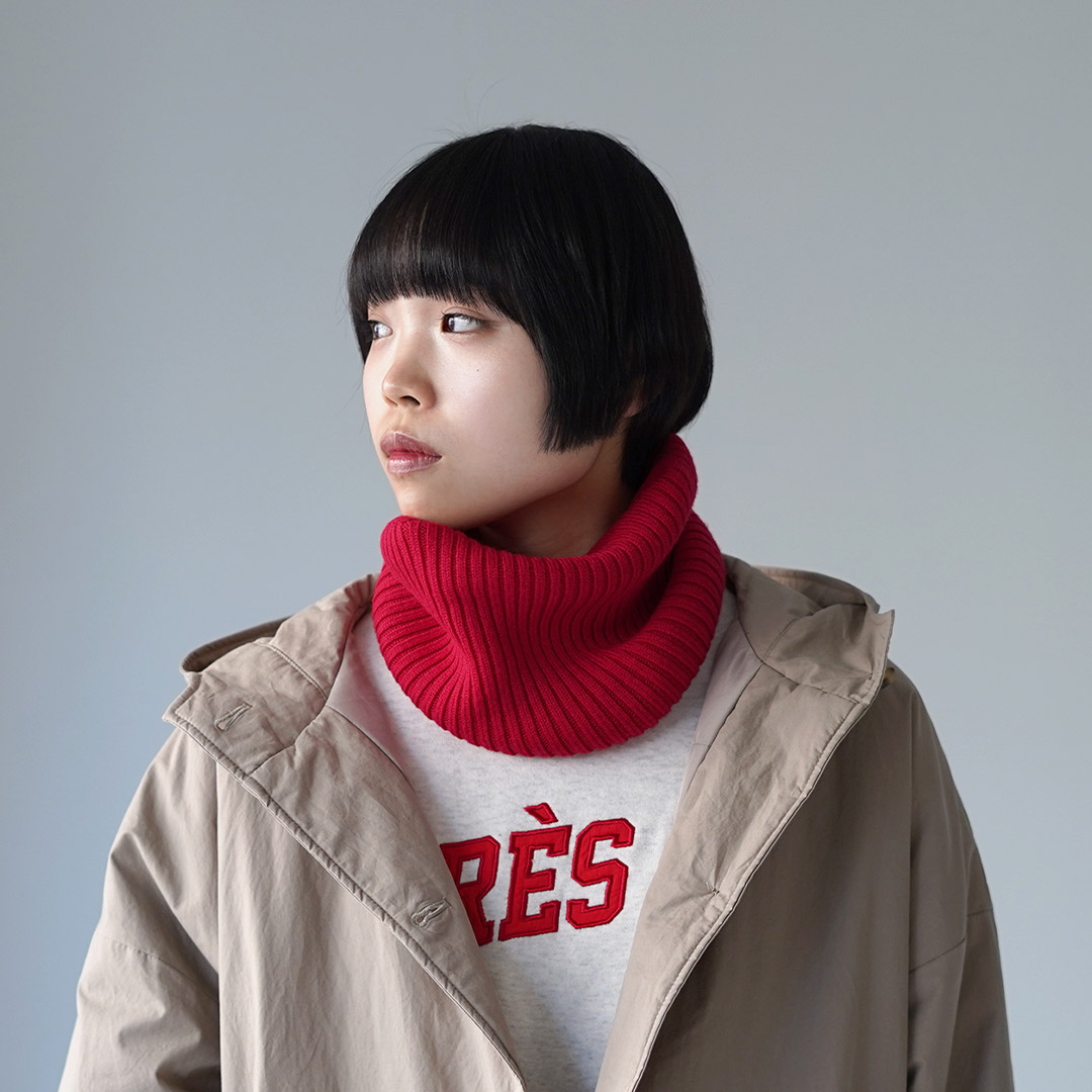 ROTOTO（ロトト） エクストラファインメリノ シームレススヌード