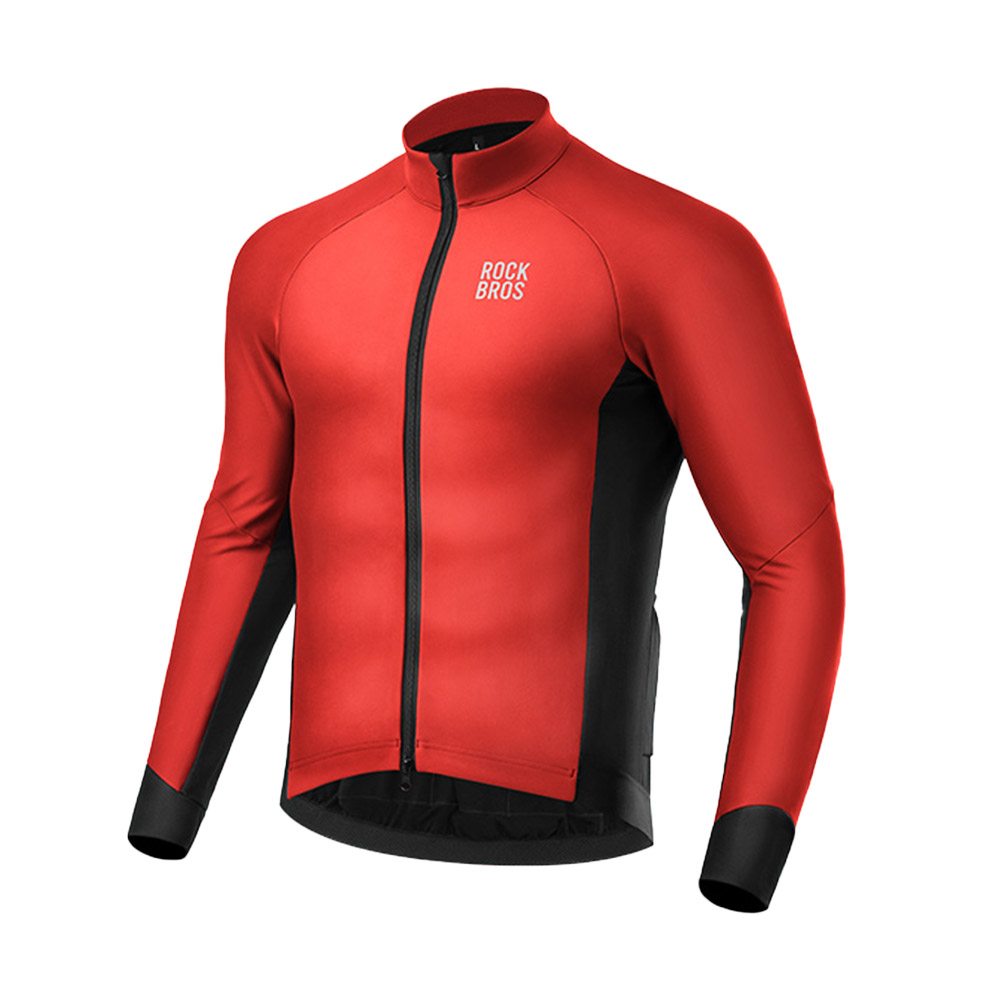 ROCKBROS サイクリング ジャージ ジャケット 上着 長袖 ロング 春 秋冬