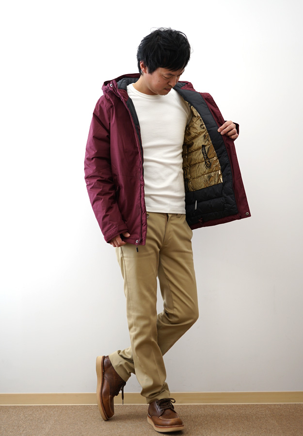 Columbia（コロンビア） 防水 中綿 マウンテン パーカー オーク