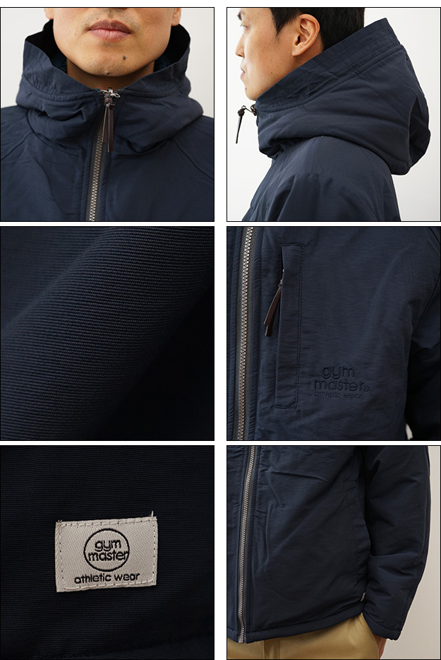 gym master（ジムマスター） リバーシブル マウンテン パーカー メンズ