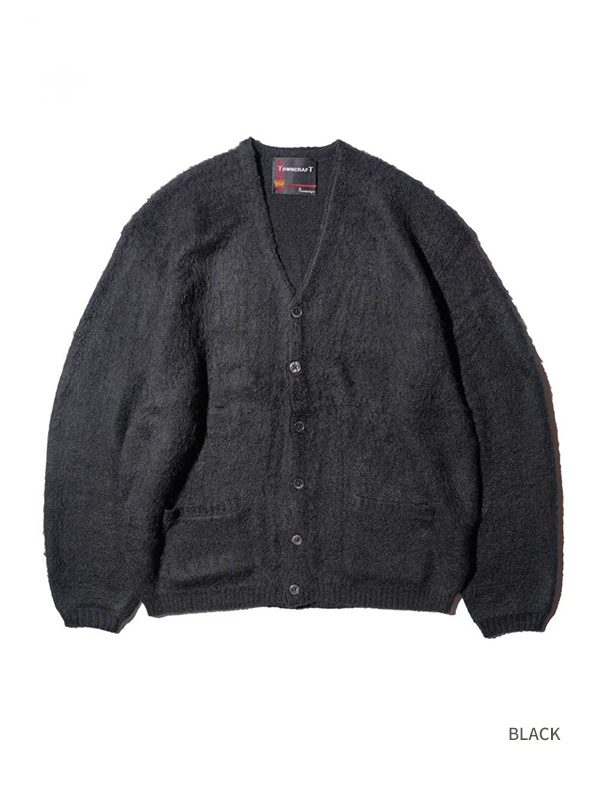 TOWNCRAFT（タウンクラフト） タウン クラフト モヘア カーディガン