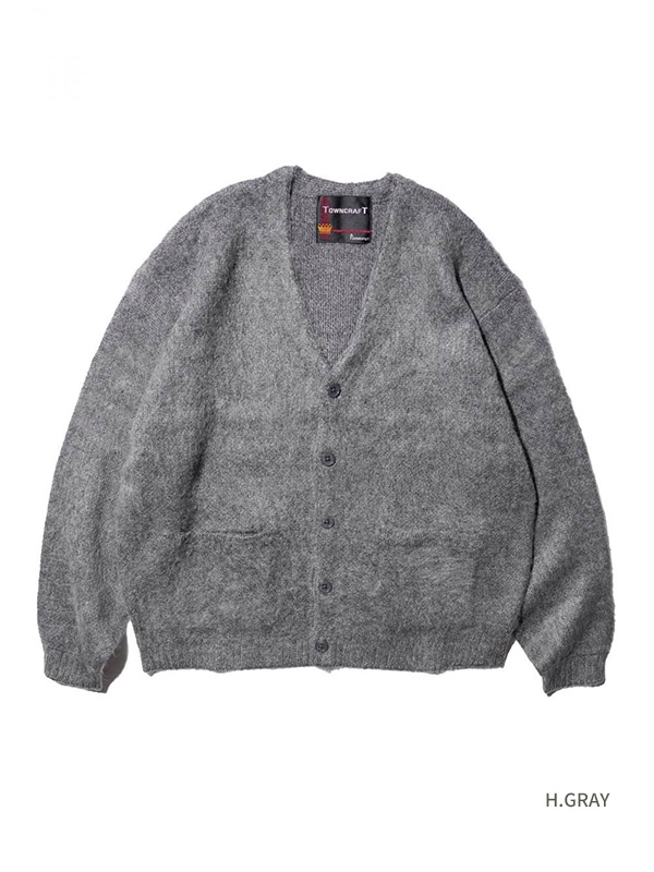 TOWNCRAFT（タウンクラフト） タウン クラフト モヘア カーディガン