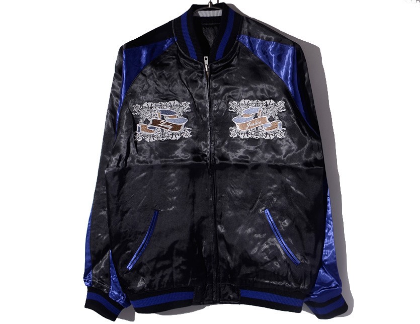 BACK STREET CRAWLER スカジャン メンズ レディース 刺繍 バック