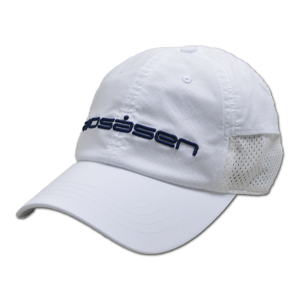 Rosasen（ロサーセン） キャップ帽子 メンズ ゴルフウェア 白 紺 046