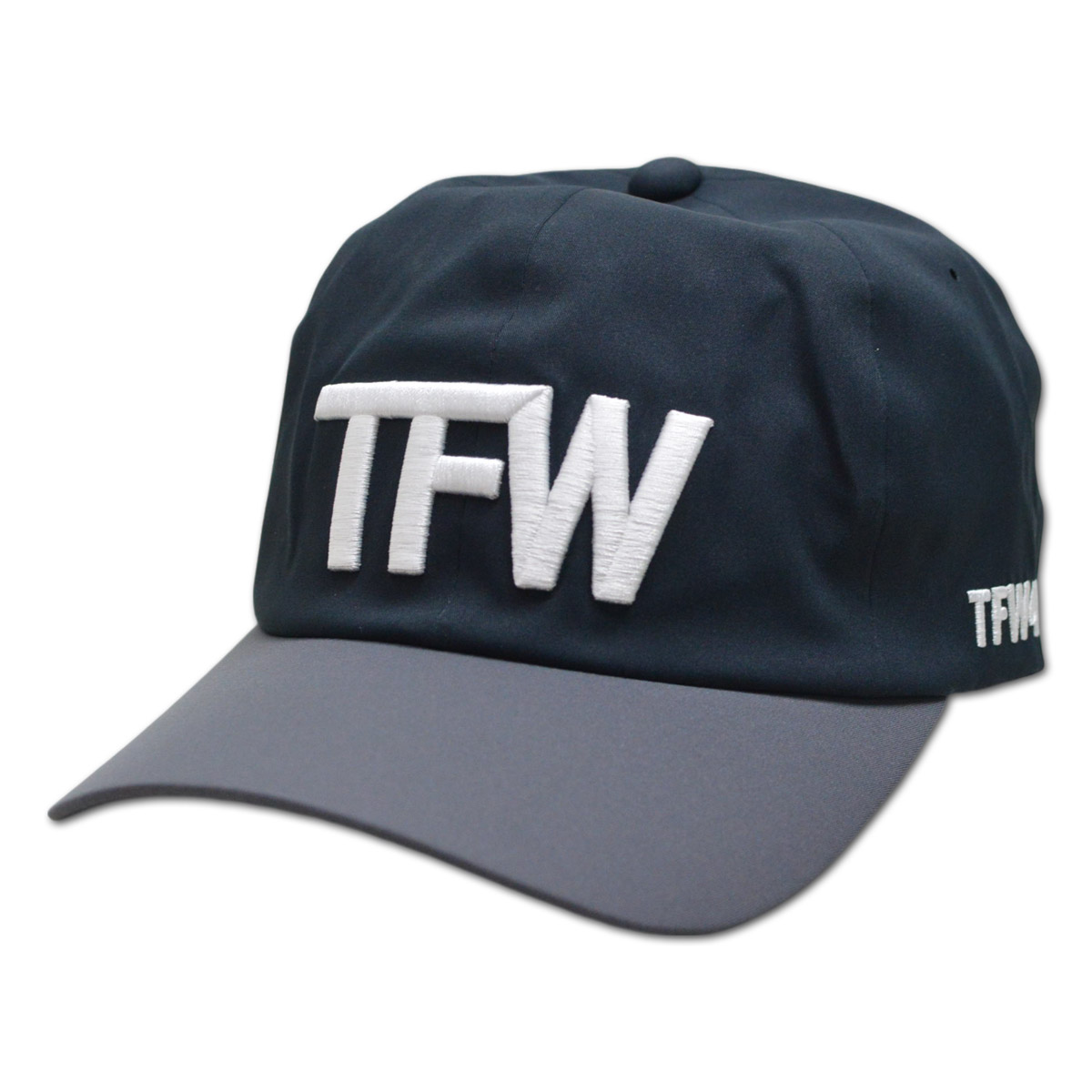 TFW49 キャップ帽子 ゴルフウェア メンズ TFW 6P CAP キャップ 帽子 黒