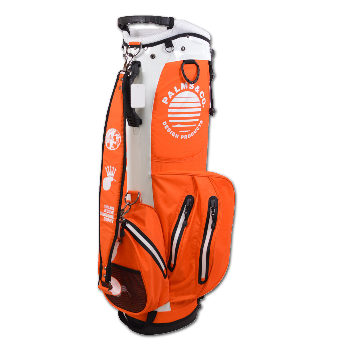 KIWI（キィウイ） キウイ キャディバッグ スタンド式 メンズ オレンジ