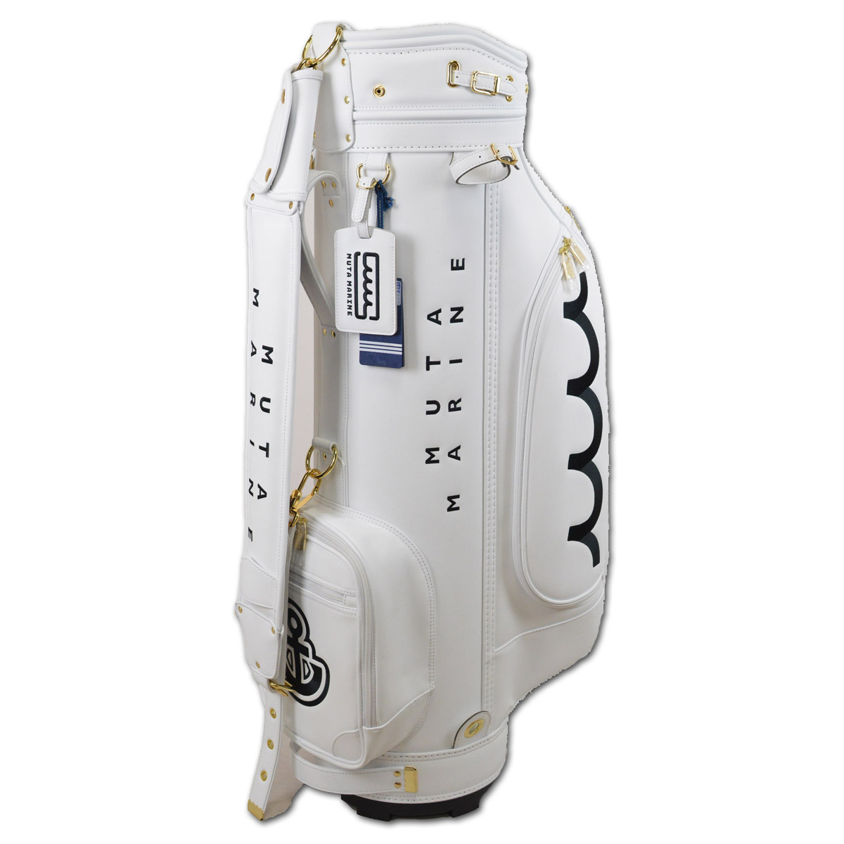 muta（ムータ） キャディバッグ メンズ マリン ゴルフ marine golf 黒