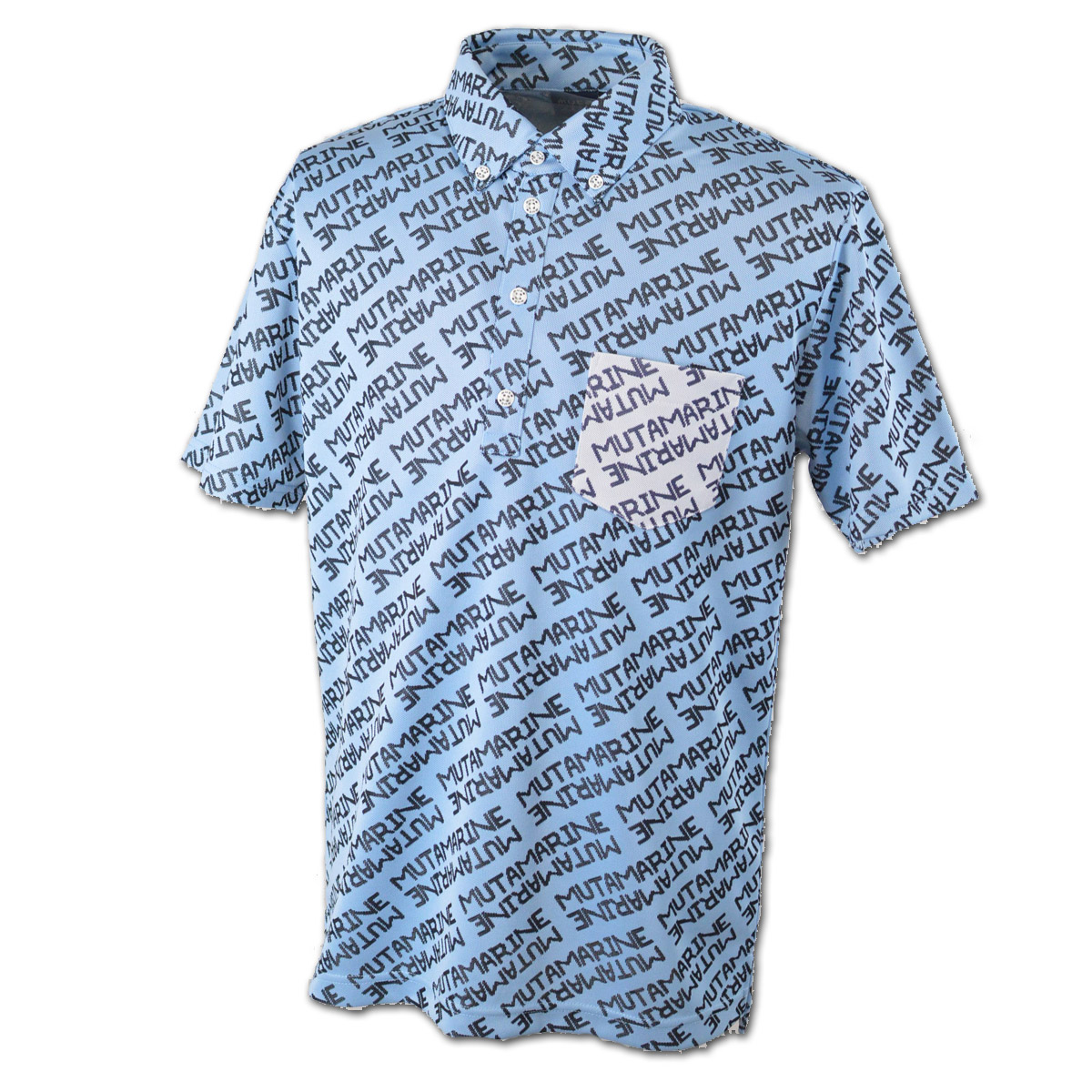 muta（ムータ） 半袖ポロシャツ メンズ マリン ゴルフ ゴルフウェア