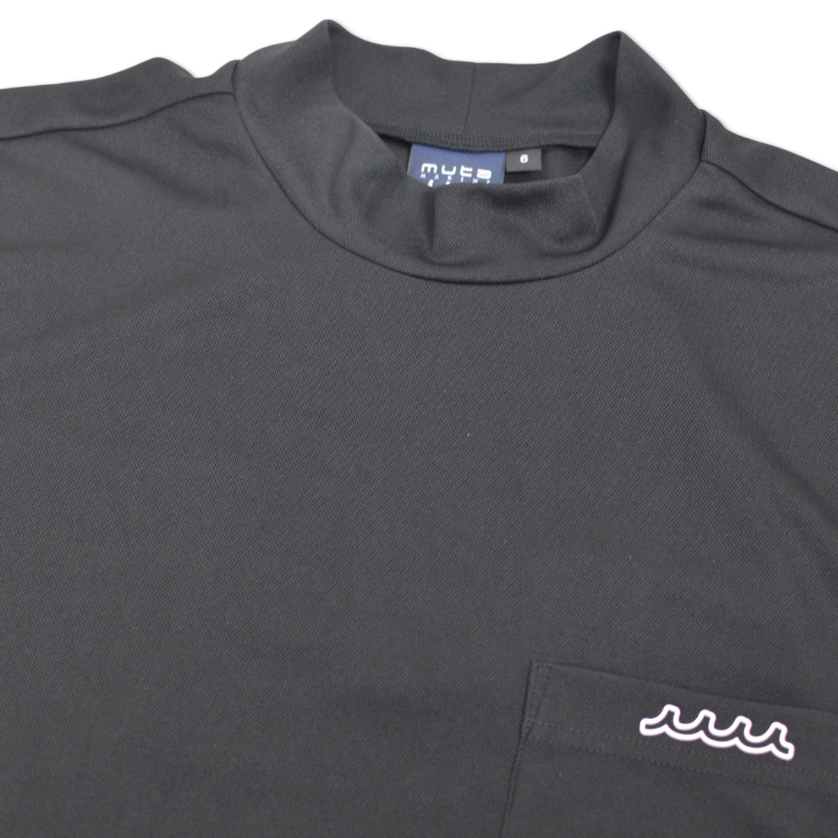 muta（ムータ） 半袖ハイネックシャツ メンズ ゴルフウェア モック