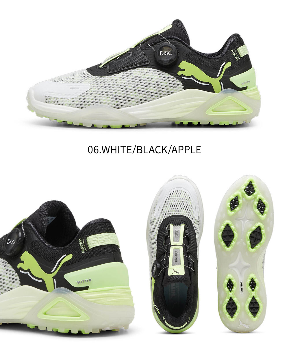 PUMA（プーマ） ゴルフ シューズ メンズ ダイヤル式 防水 ローカット