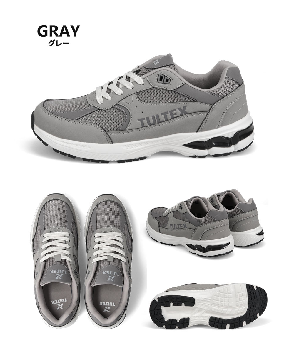 TULTEX（タルテックス） スニーカー メンズ 防水 防滑 ウォーキング