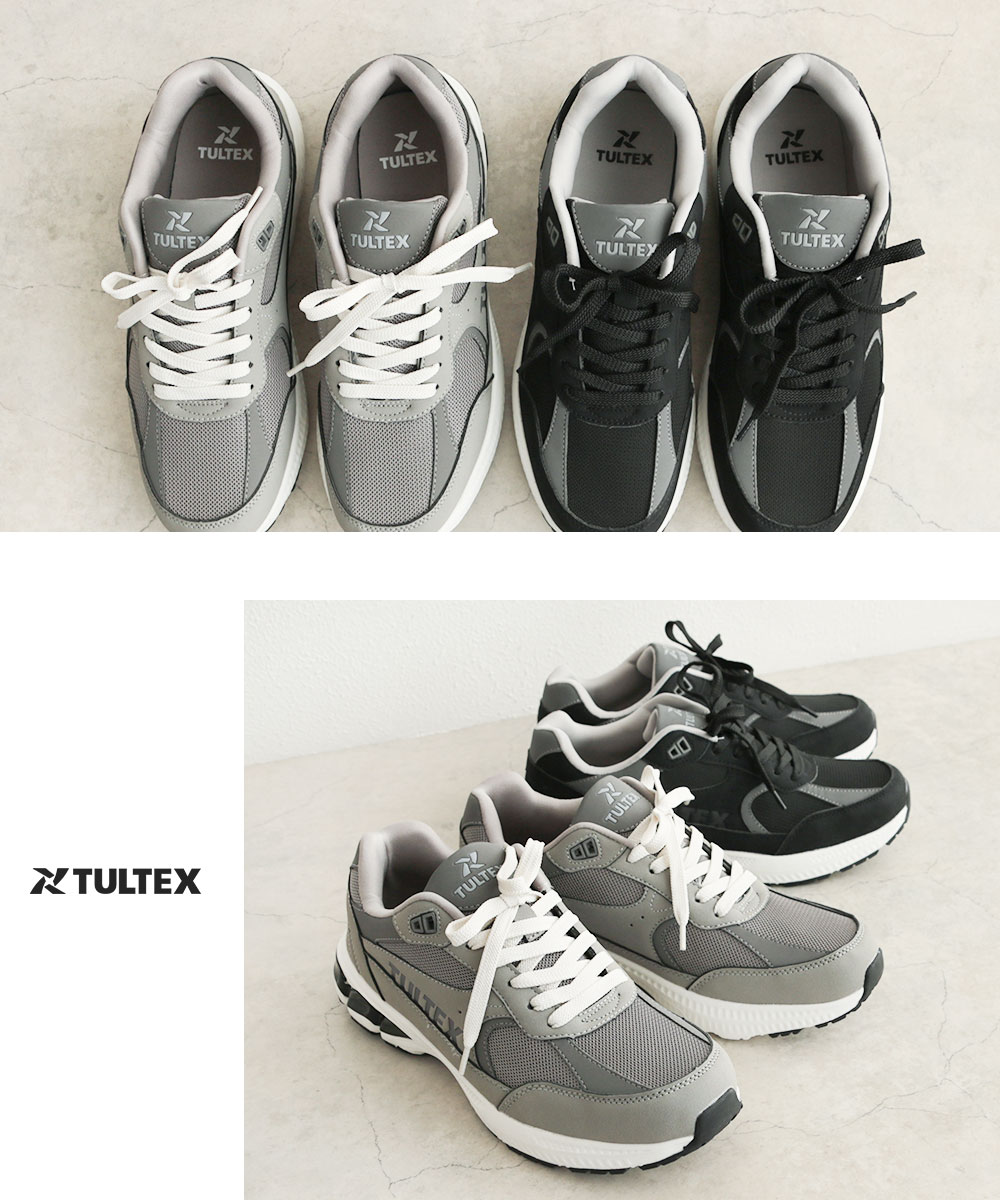 TULTEX（タルテックス） スニーカー メンズ 防水 防滑 ウォーキング
