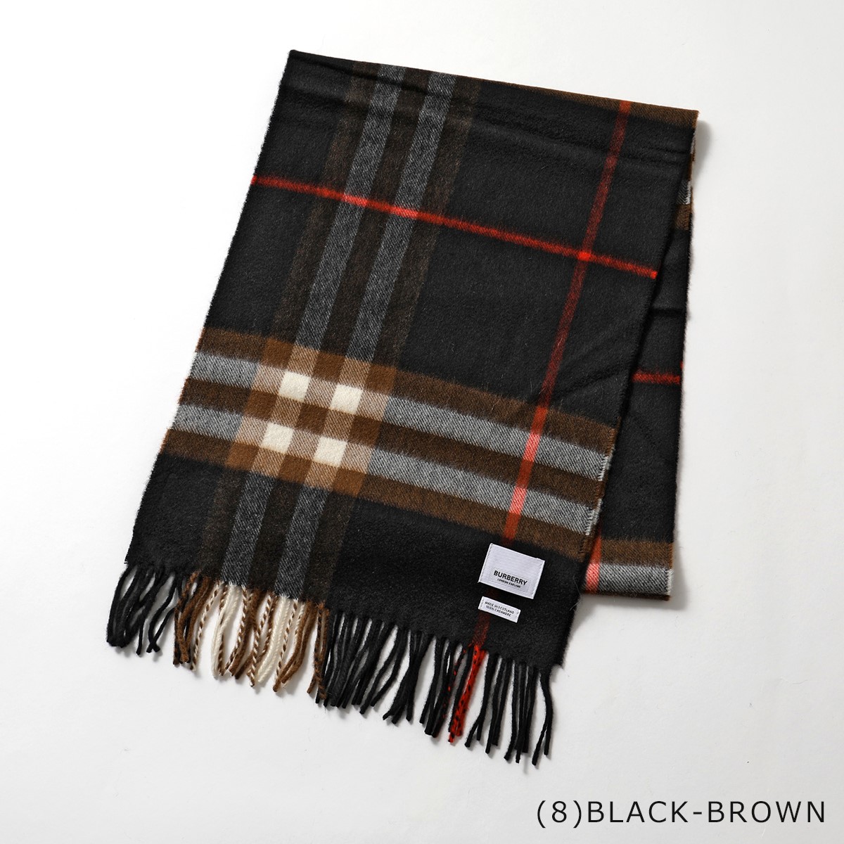 BURBERRY（バーバリー） GIANT CHECK CASHMERE SCARF GIANT ICON