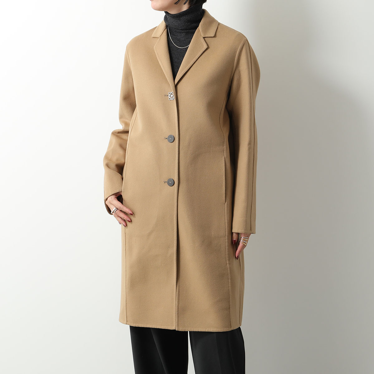 LOEWE（ロエベ） ロングコート ANAGRAM COAT アナグラム S359Y01X52