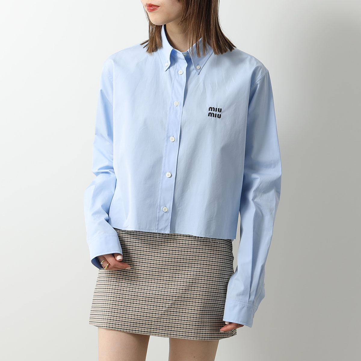 miu miu（ミュウミュウ） シャツ MK1793 10RG レディース 長袖