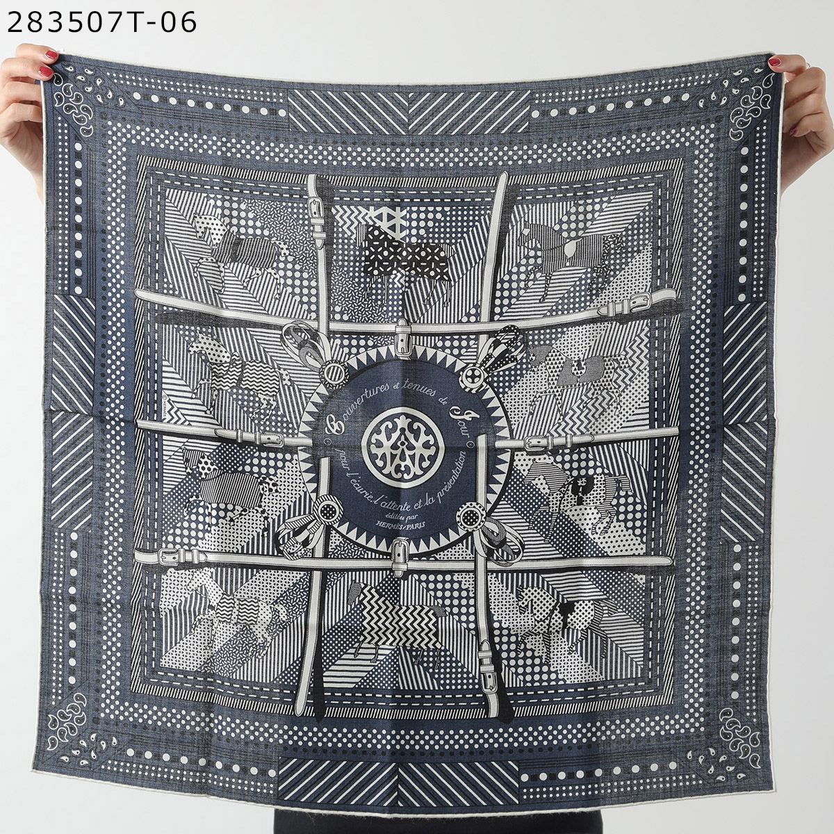 HERMES（エルメス） スカーフ CARRE カレH 65×65 284135T 283507T