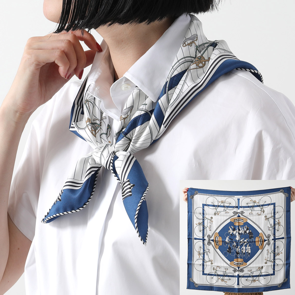 HERMES（エルメス） スカーフ 70×70 CARRE VINTAGE カレ70 983866S