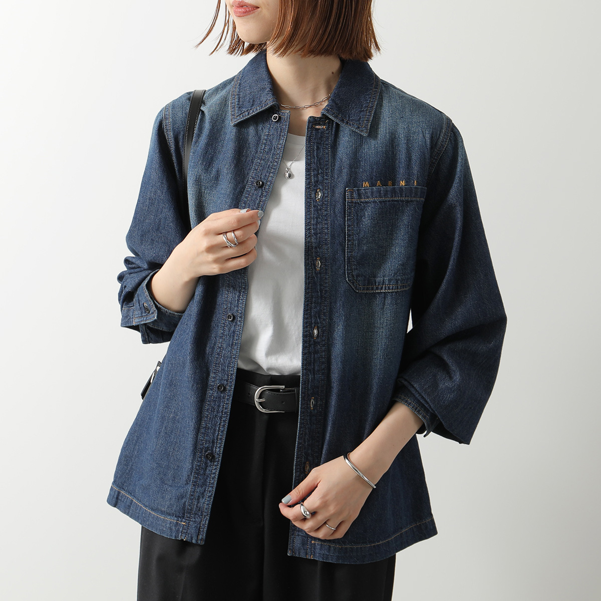 MARNI（マルニ） MARNI KIDS キッズ デニムシャツ M01581 M00VL