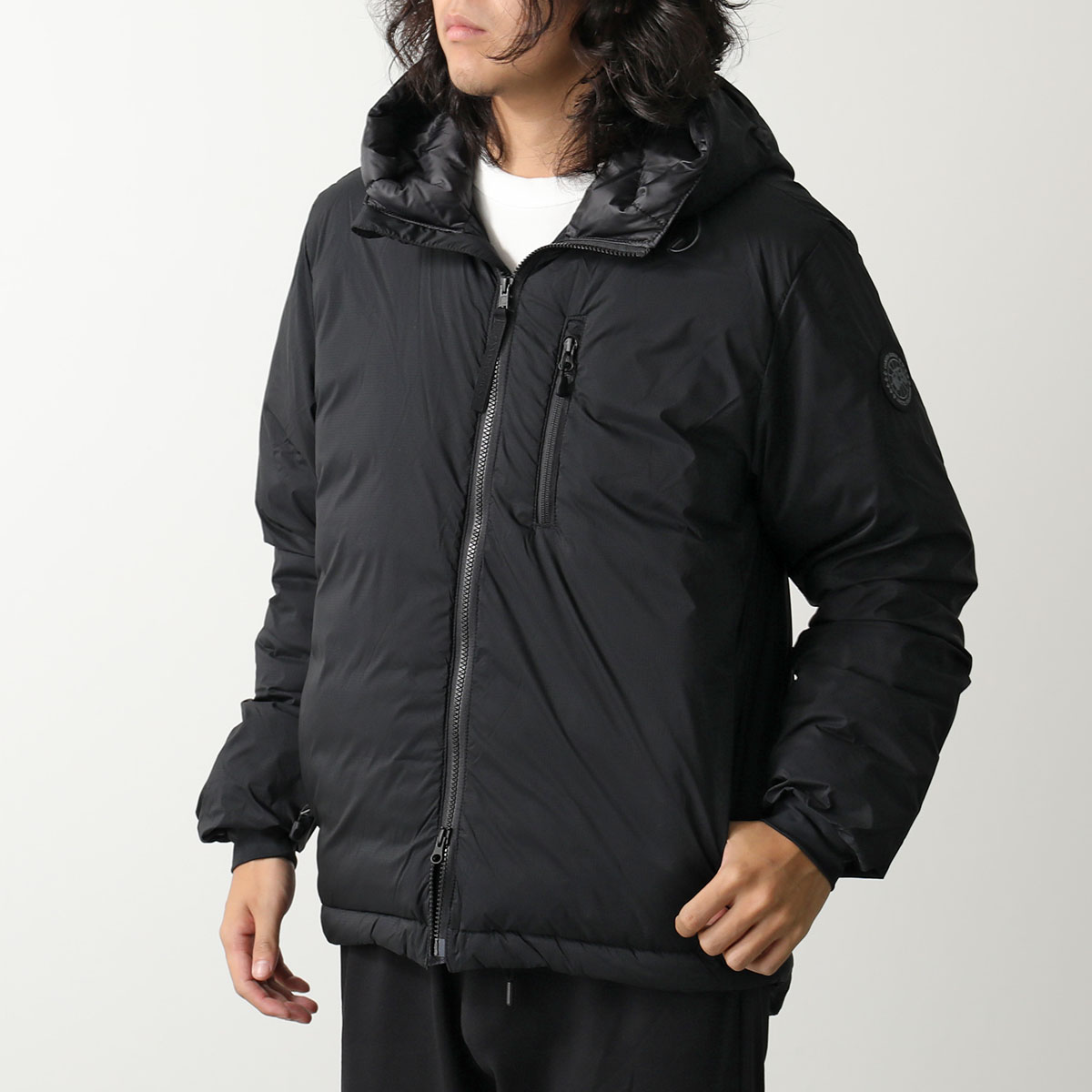 CANADA GOOSE（カナダグース） ダウンジャケット Lodge Hoody Black