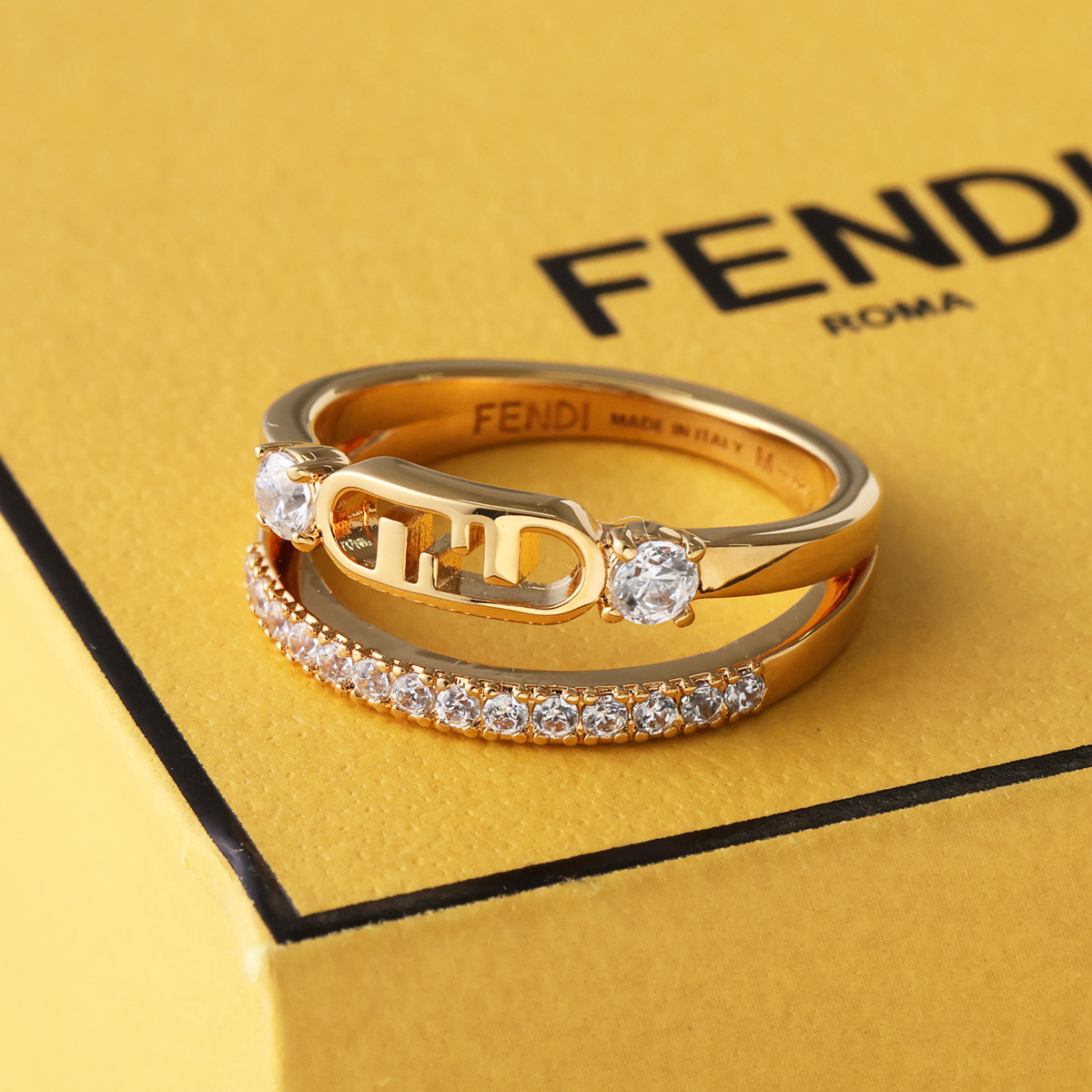 FENDI（フェンディ） リング OLOCK オーロック 8AL180 ATEP レディース