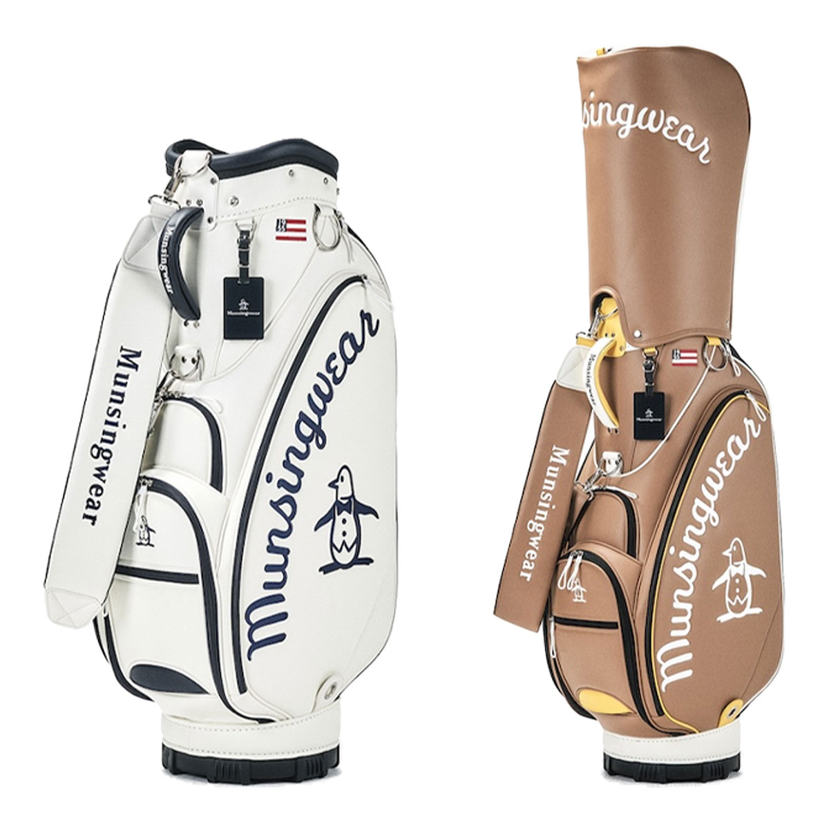Munsingwear（マンシングウェア） ゴルフ 9.5型 大口径 キャディバッグ