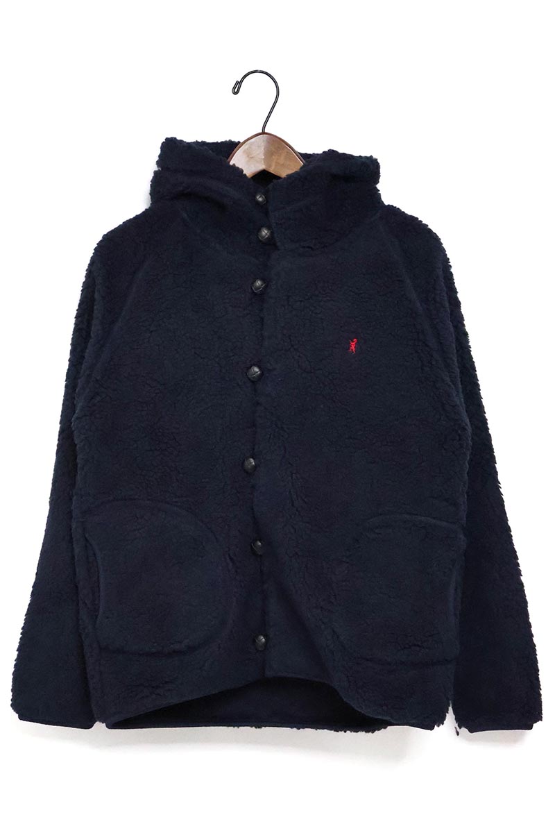 GYMPHLEX（ジムフレックス） ☆レディース くるみボタンフードボア