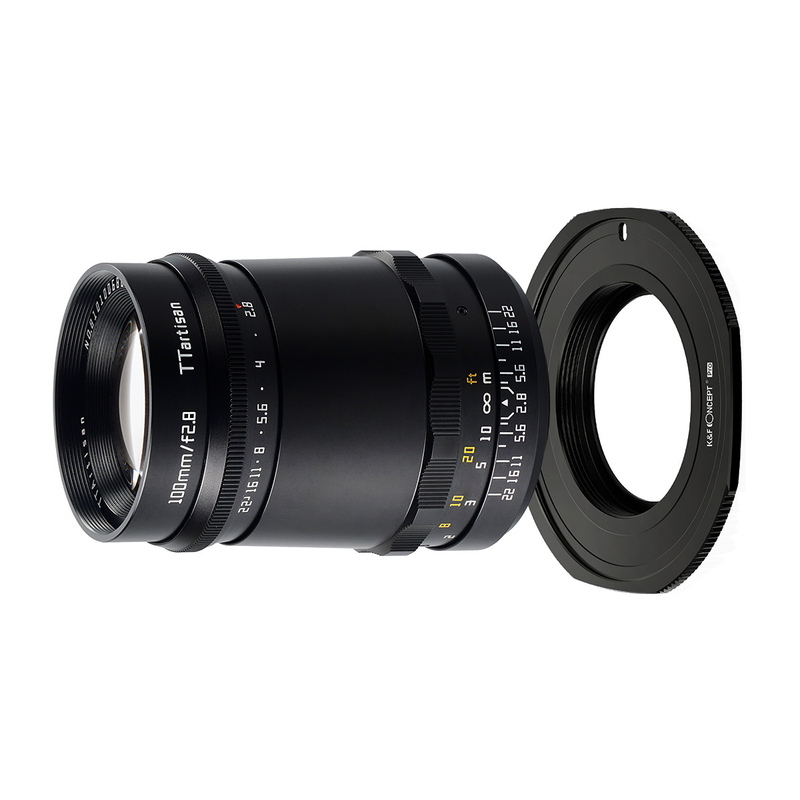 TTArtisan 100mm f/2.8 M42 + ソニーEマウント変換アダプター セット