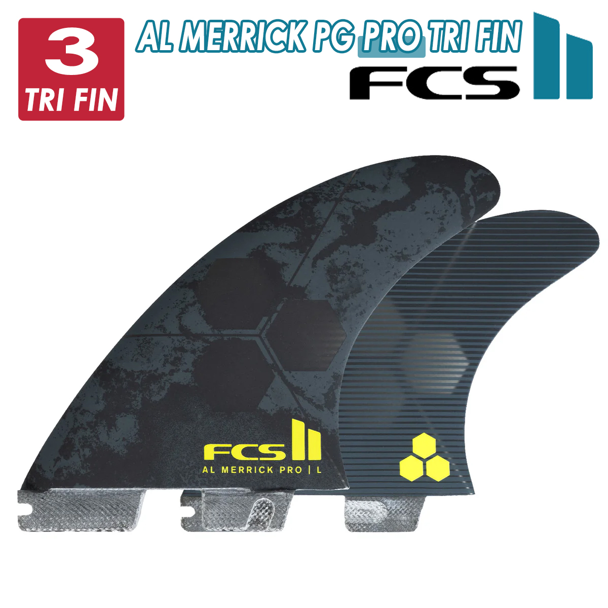 FCS 26 FCS2 フィン AM AL MERRICK PG PRO TRI アルメリック トライ