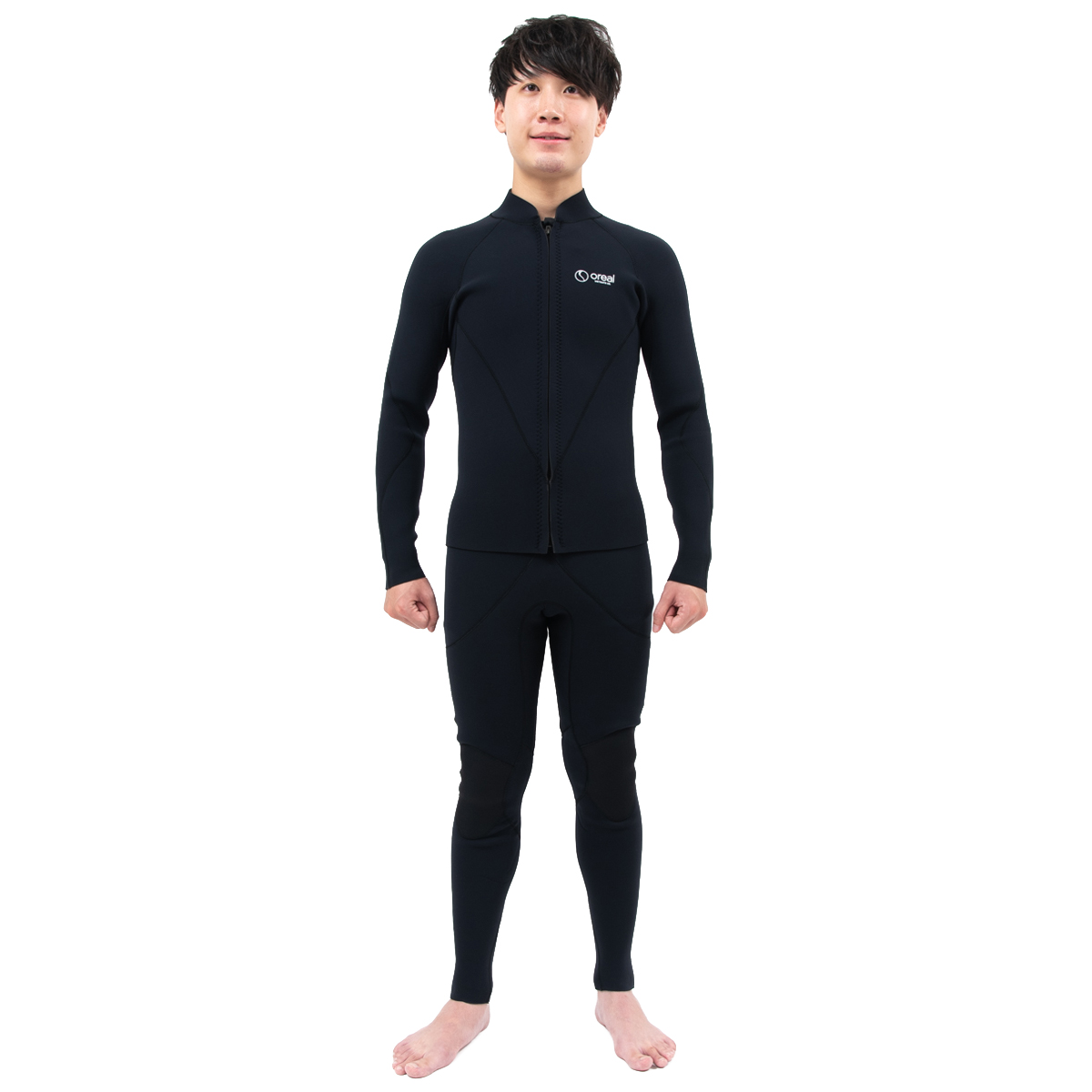 24 Oreal オリアル ロングジョン 長袖タッパー セットアップ