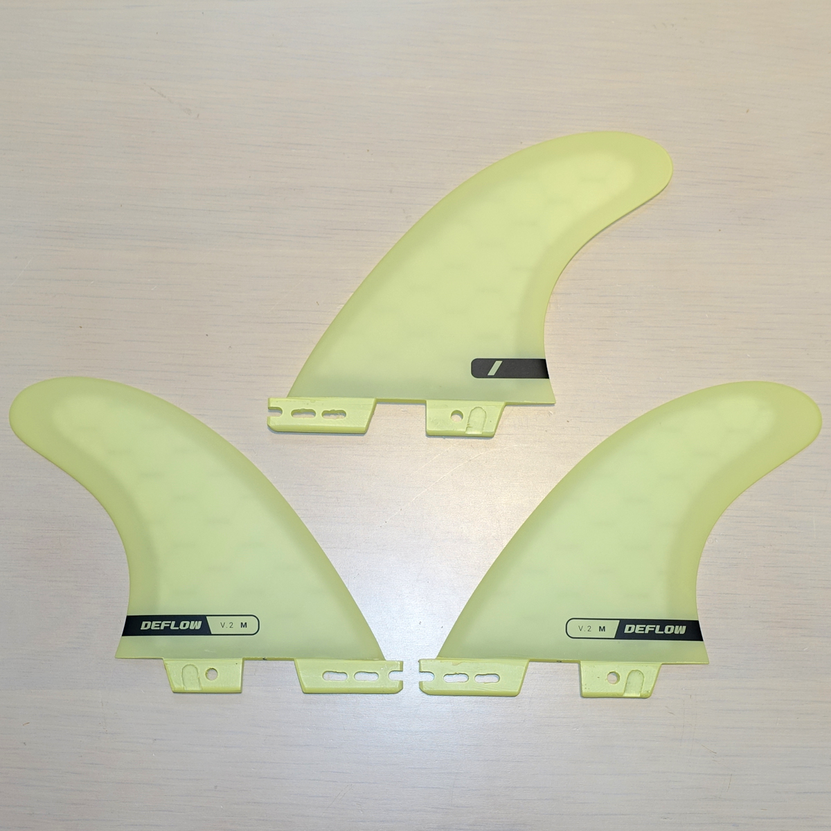 DEFLOW デフロウ FCS2 フィン トライフィン V.2 FIN EVO 3本セット