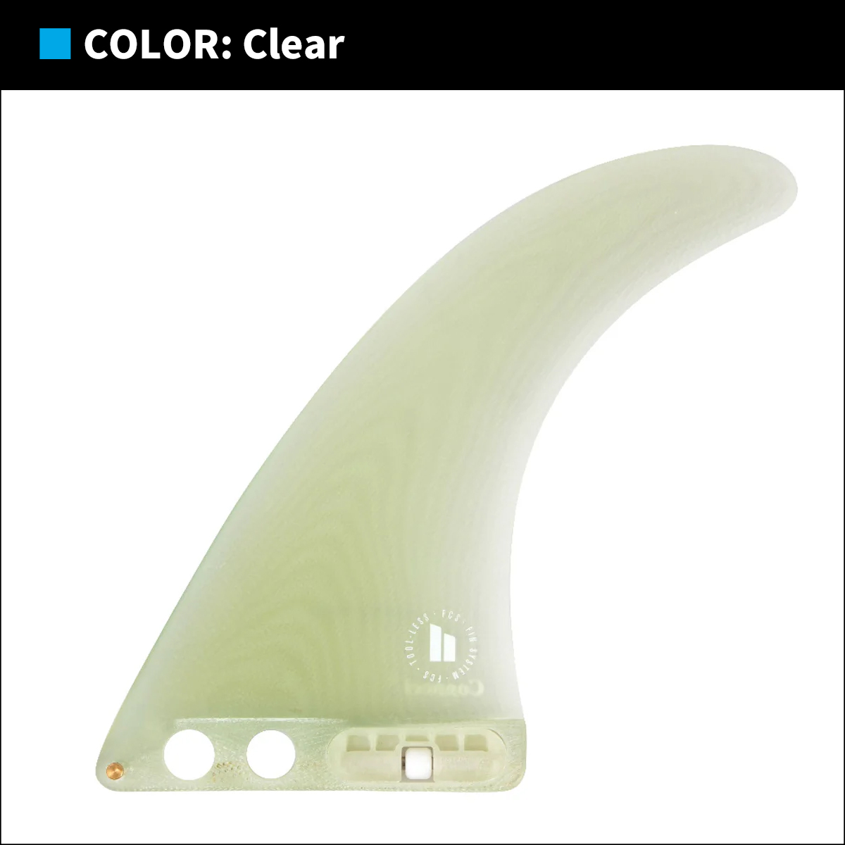 FCS 26 FCS2 ロングボード フィン CONNECT PG LONGBOARD FIN 6