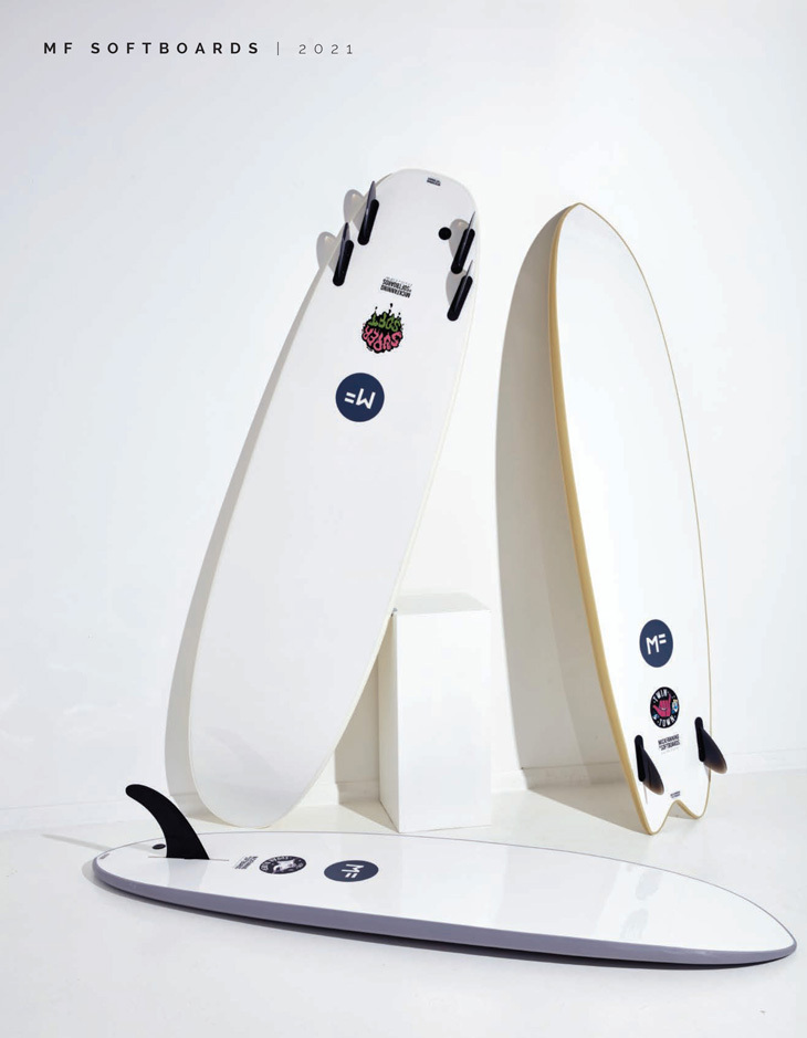 ミックファニング ソフトボード サーフボード LITTLE MARLEY 5'4