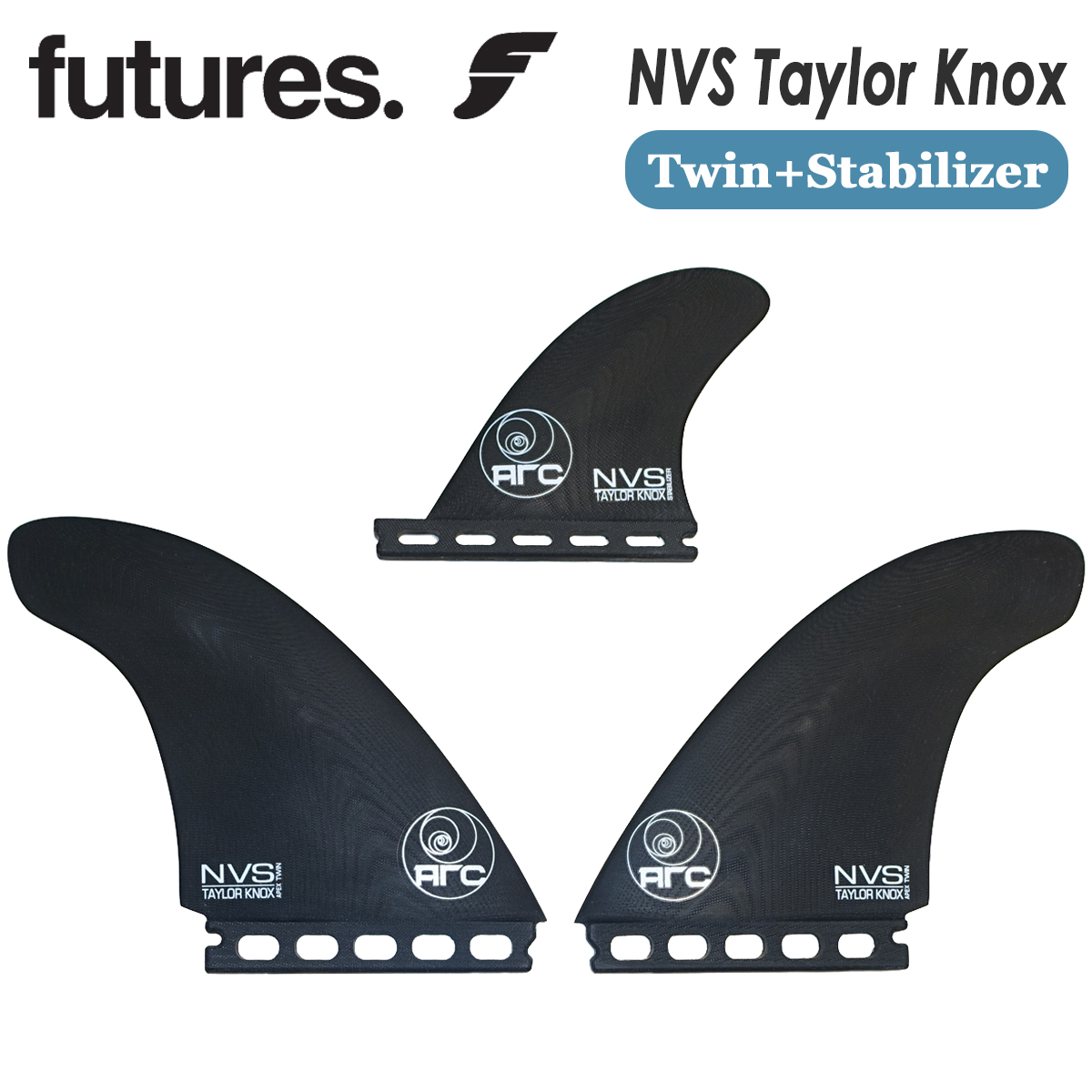 futures.（フューチャー） NVS フィン ツイン スタビライザー ツイン