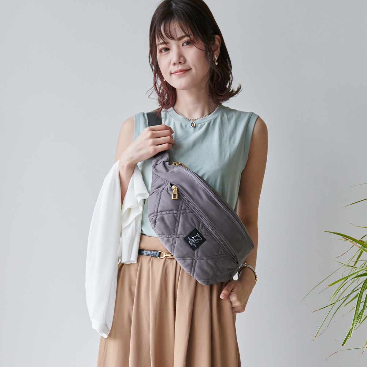 LIZDAYS（リズデイズ） ボディバッグ ウエストポーチ ナイロン