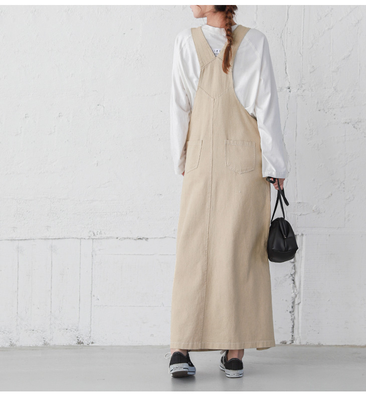 デニム サロペット スカート オーバーオール ジャンパースカート