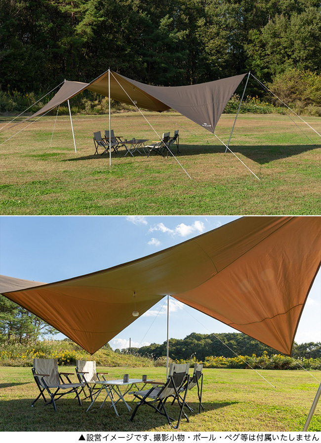 snow peak（スノーピーク） HDタープシールドメーヴェ L TP-511 タープ