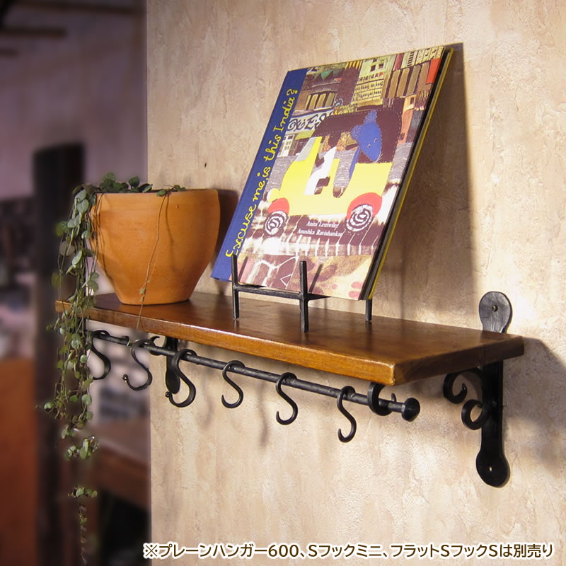 壁掛け棚 アイアン ウォールシェルフ DIY キッチン トイレ 洗面所 60cm