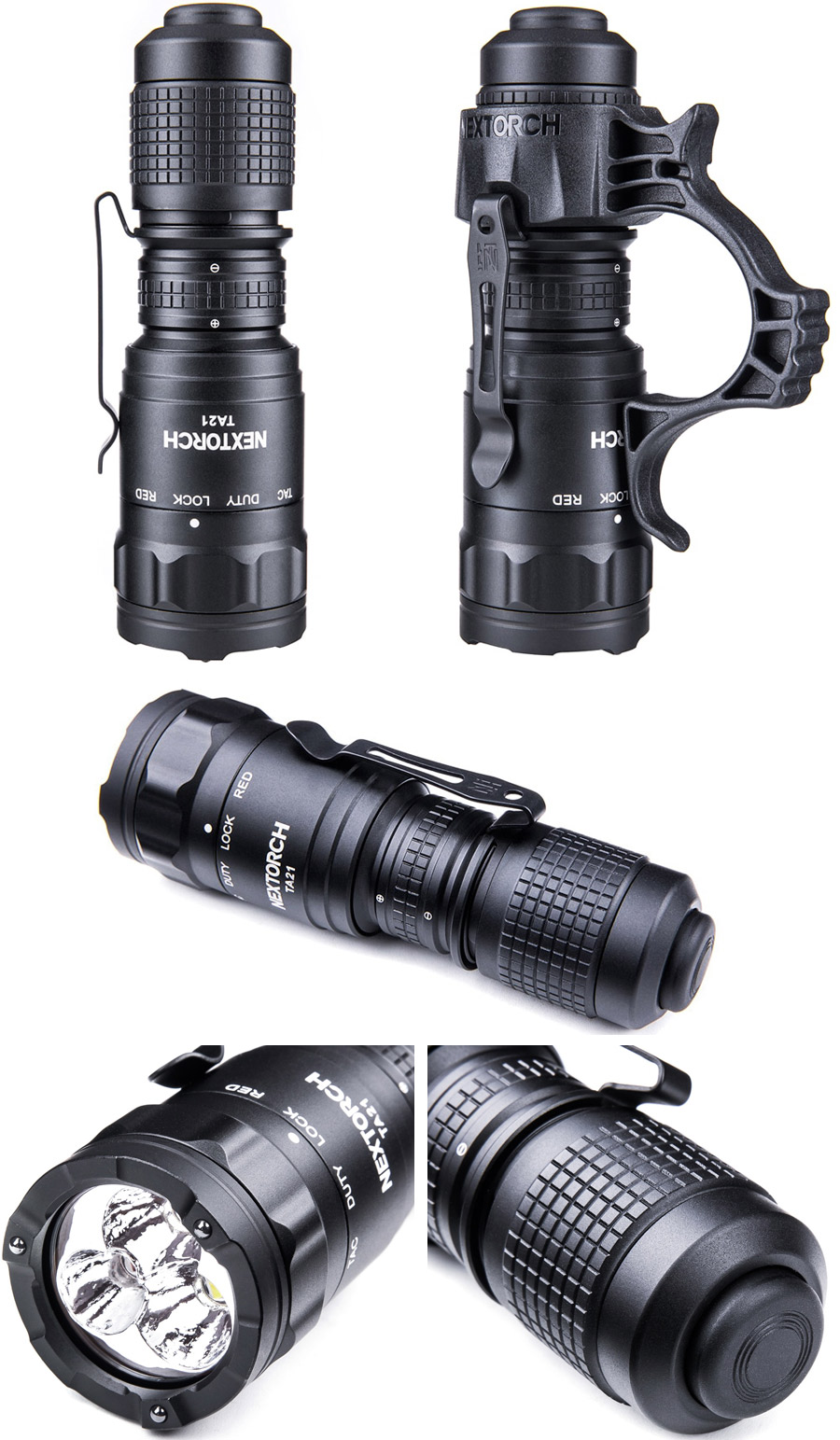NEXTORCH（ネクストーチ） TA21 Tactical Flashlight : ミリタリー