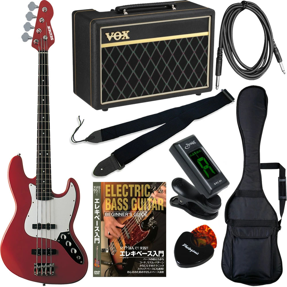 SELDER エレキベース PB-30/JB-30 VOX Pathfinder Bass 10 スーパー