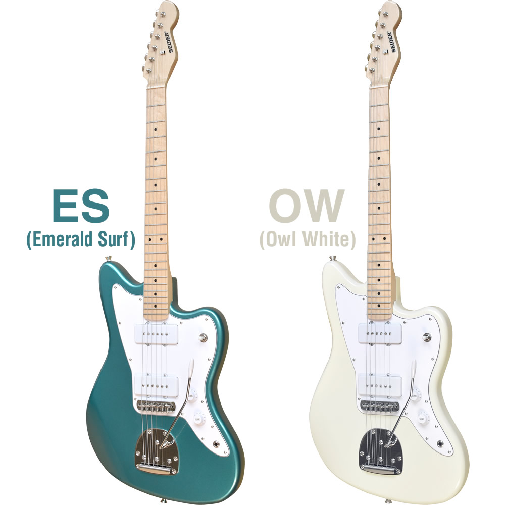 JMタイプ エレキギター SELDER JM-26M 単品〔ソフトケース・シールド