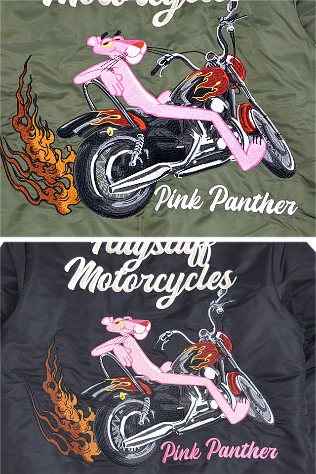 ピンクパンサー×フラッグスタッフ MA-1ジャケット Flagstaff 424002