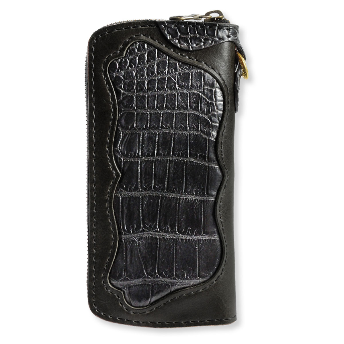 ラウンドファスナーロングウォレット タイプ2 サドルレザー オイル