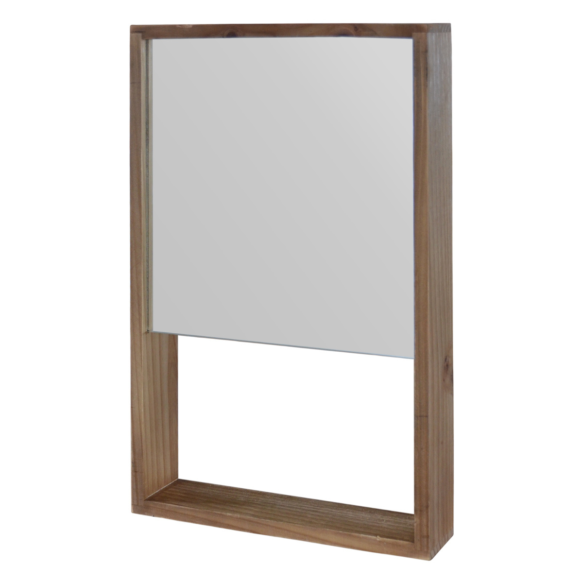 壁掛け ミラー 吊りミラー おしゃれ 収納 付き ウォールミラー 鏡50