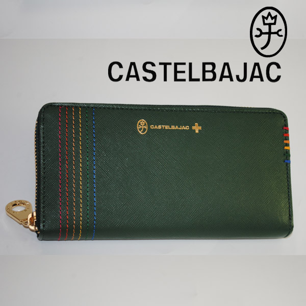 CASTELBAJAC（カステルバジャック） サイフ ラウンドファスナー長財布