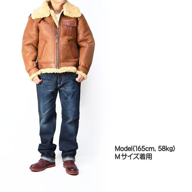 AVIREX（アヴィレックス） アビレックス 50周年記念 B-3 レザー