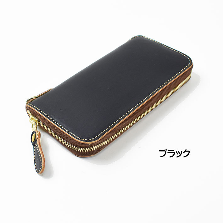 KC,s（ケイシイズ） KC'S ラウンドジップ 2 カウハイド ウォレット