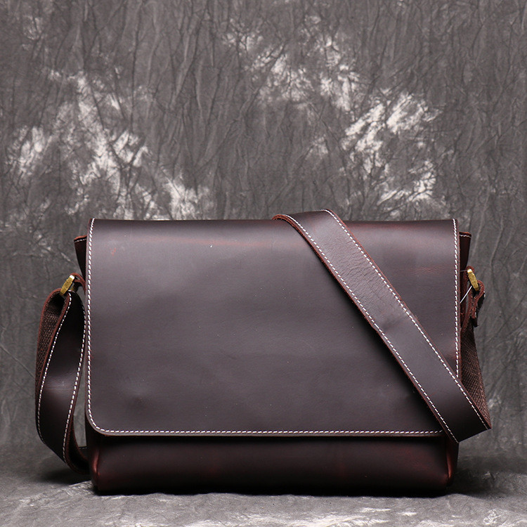 本革 メッセンジャーバッグ ショルダーバッグメンズ 斜めがけ 2way